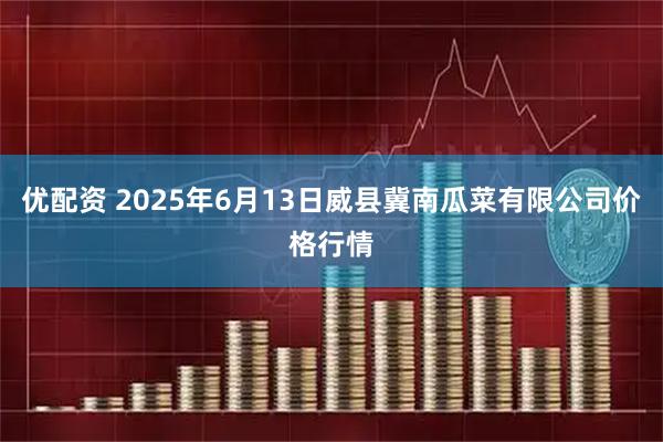 优配资 2025年6月13日威县冀南瓜菜有限公司价格行情